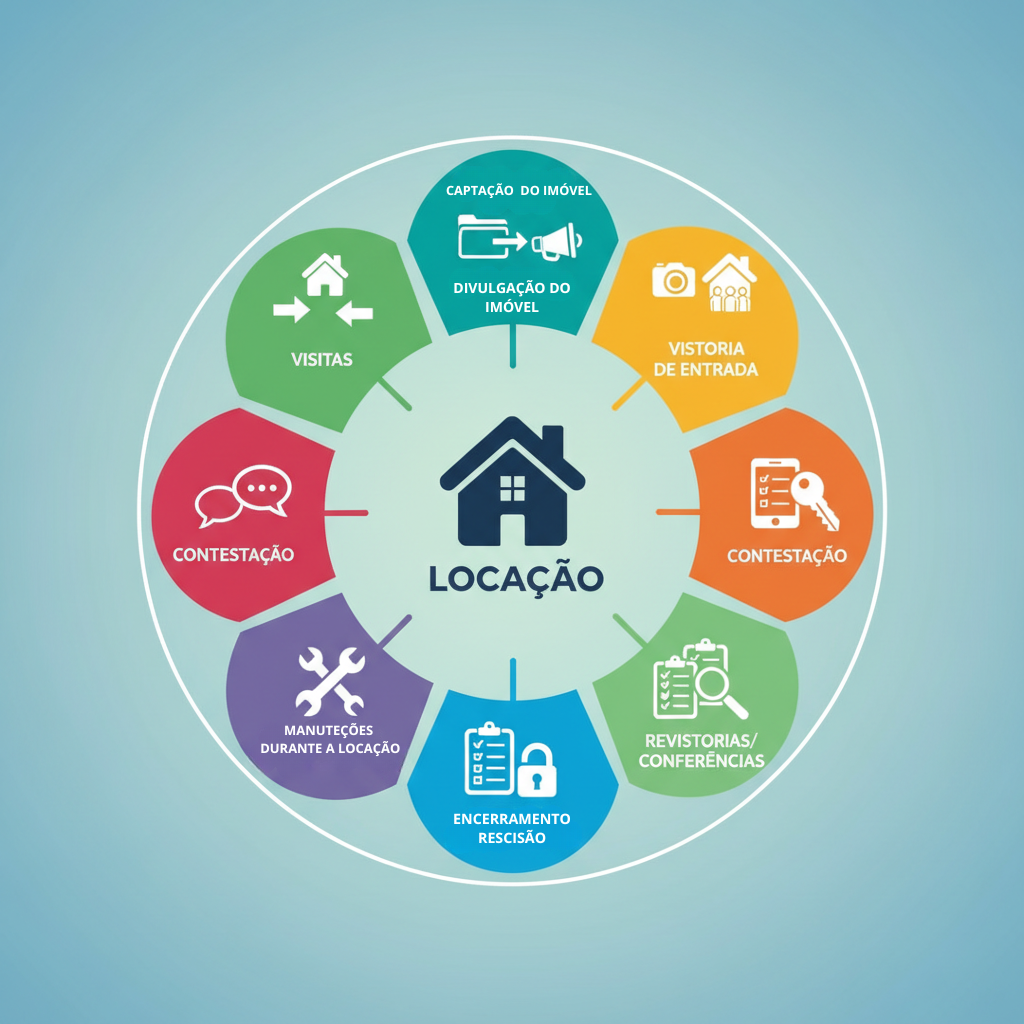 jornada de locação e vistoria de imóveis: etapas do processo e pontos de vistoria
