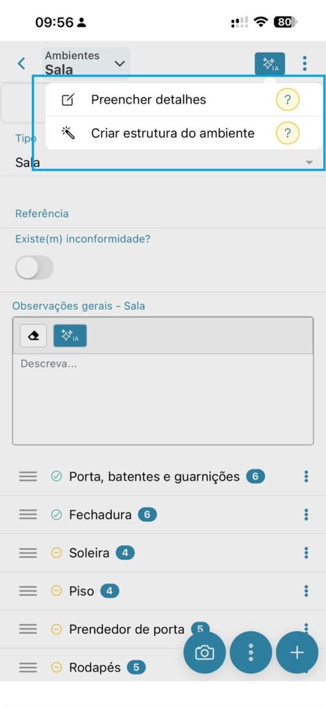 inteligência artificial na vistoria