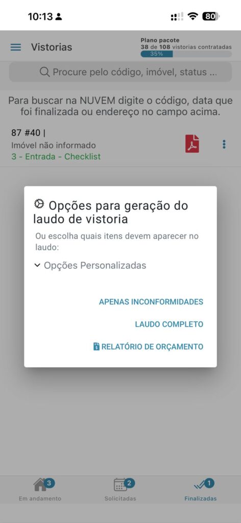 inteligência artificial na vistoria