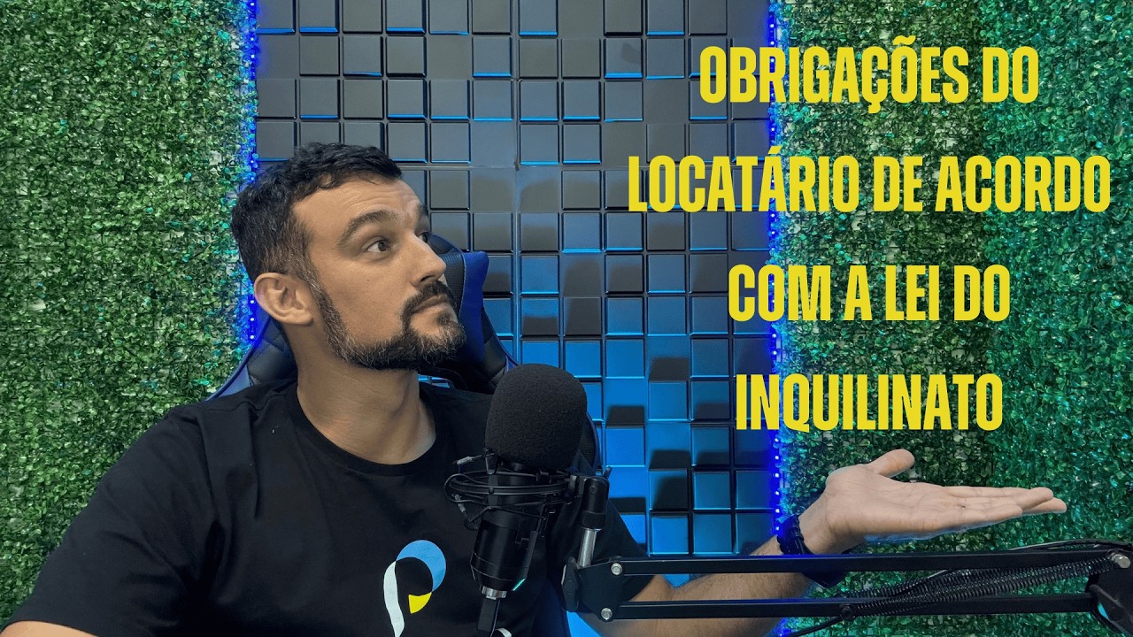 obrigações do locatário na Lei do Inquilinato