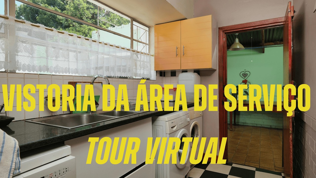 vistoria na área de serviço