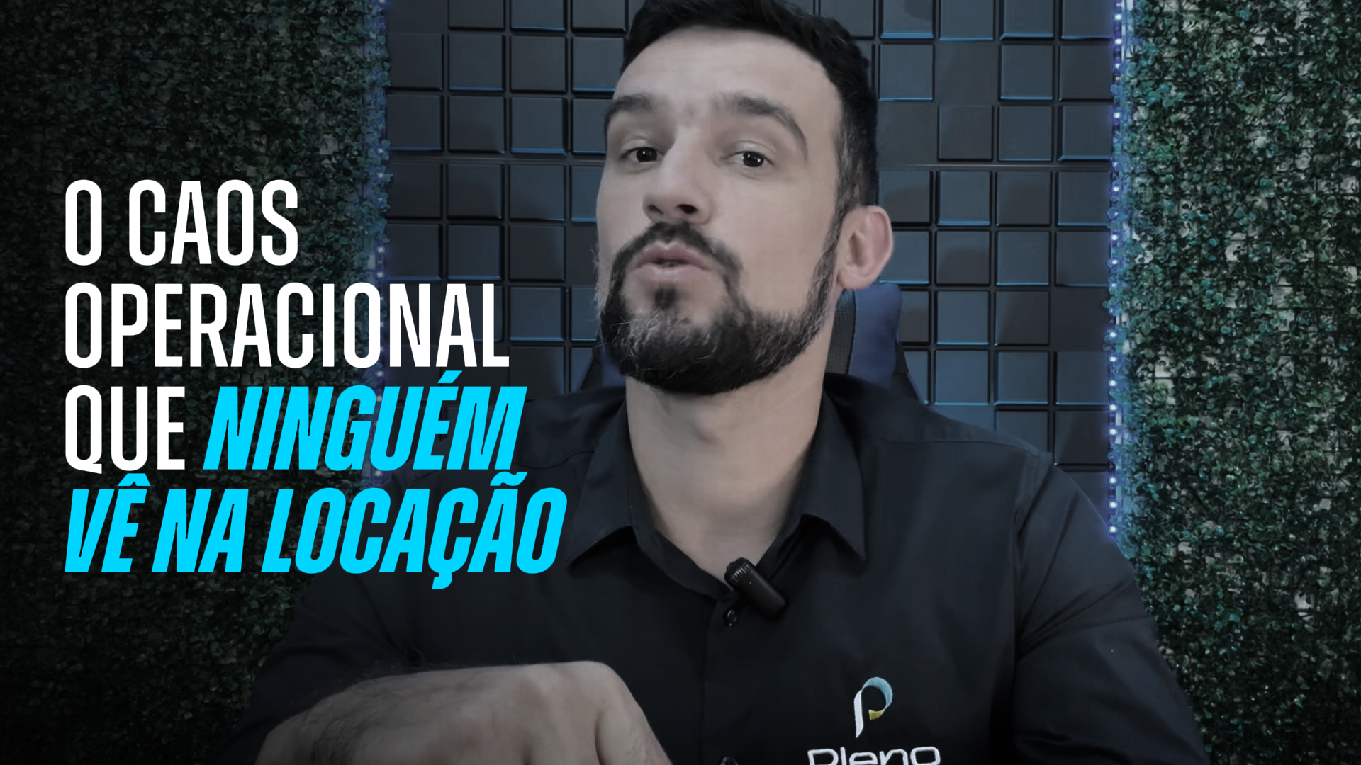 caos operacional na locação